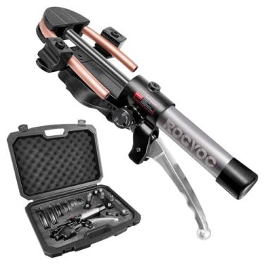 Imagem de ROGVOC Kit de dobrador de tubos hidráulicos, ferramenta dobradora de tubos de 180° com 7 matrizes para cobre e alumínio, ideal para aplicações de HVAC e refrigeração