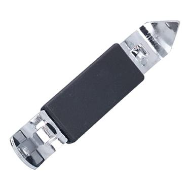 Imagem de Abridor de latas multifuncional de aço inoxidável com ímã, portátil, eficiente para acampamento, viagem, design ergonômico, materiais fortes, várias funções, armazenamento conveniente, tamanho