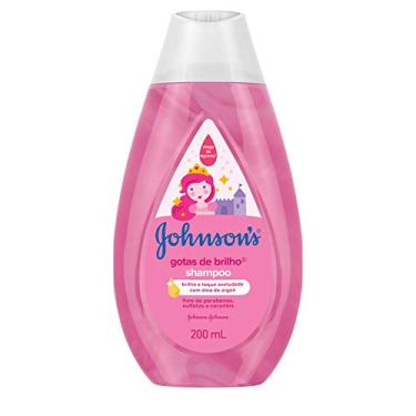 Imagem de Shampoogotas de Brilho, Johnson'S Baby, Rosa, 200 Ml
