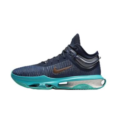Imagem de Nike Tênis masculino Air Zoom G.t. Jump 2, Obsidiana/cacto empoeirado/azul-marinho/bronze vermelho metálico, 39
