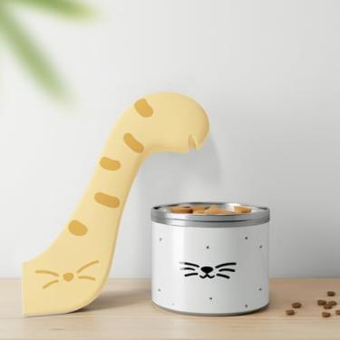 Imagem de Colher de comida úmida para gatos para animais de estimação, abridor de latas, colher para animais de estimação