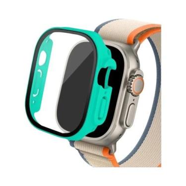 Imagem de Capa Para Apple Watch Ultra 2 De 49mm Com Protetor De Tela De Vidro Te
