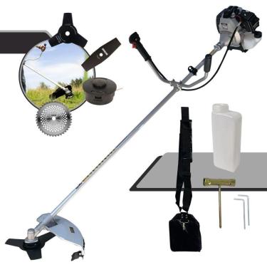 Imagem de Roçadeira à Gasolina 2t Tbc43h Toyama 43cc + Faca 2p + 40d