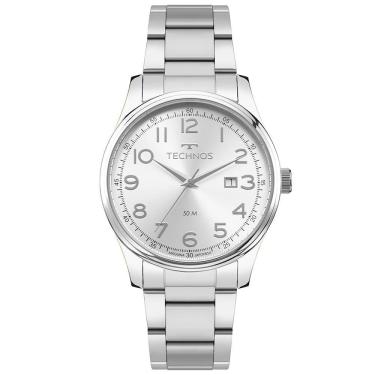 Imagem de Relógio Technos Masculino Steel Prata - 2115uch-1k