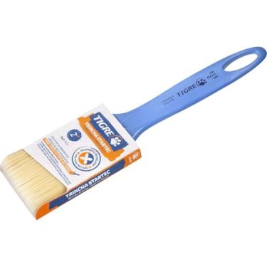 Imagem de Kit de Trinchas de Pintura, Pincéis Tigre, 915, Média, Sintética, Multiuso, 2 polegadas, Caixa com 12