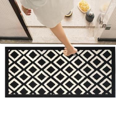 Imagem de Shakven Tapetes de cozinha para piso, tapete de cozinha | Tapetes de cozinha antiderrapantes Tapetes de cozinha absorventes,Tapete impermeável lavável e macio para casa e cozinha