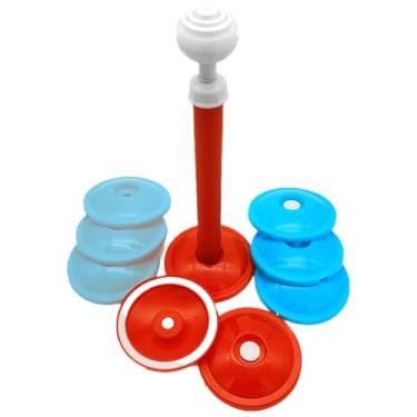 Imagem de Shakven Selador de frascos para economia de alimentos, kit selador a vácuo de frascos - Kit de fixação para seladora a vácuo,Selador de bomba manual portátil, selador manual eficiente com bomba de