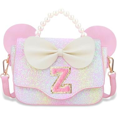 Imagem de Luchike Presentes de aniversário para meninas – Bolsa tiracolo infantil para princesas, presentes de Natal, Rosa - G