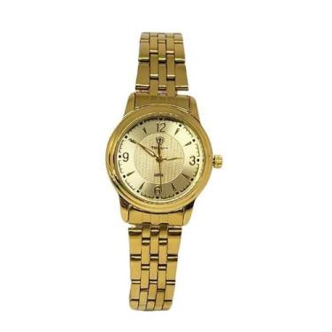Imagem de Relógio Feminino Relógio Tuguir Analógico Tg187 Dourado