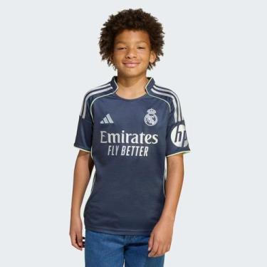 Imagem de Camisa Adidas Real Madrid Away 2026 Juvenil, 12 ANOS