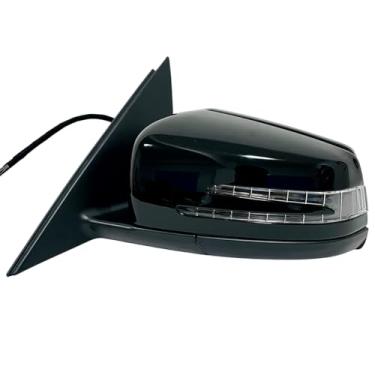 Imagem de CAMIL Espelho de porta lateral dobrável elétrico, espelho retrovisor adequado para Mercedes Benz W204 C Class C300 C350, exceto cupê ano 2007-2014 (lado esquerdo do motorista)