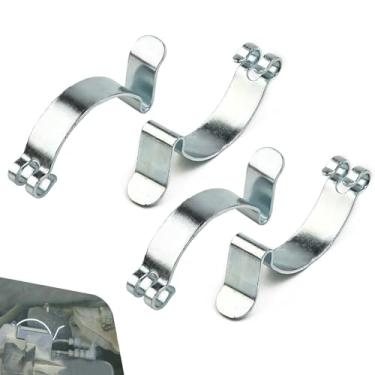 Imagem de Shakas Encaixe de caixa de filtro de ar de 4 peças, chave de alternância de admissão de metal, clipe de grampo de mola, acessórios de conversão de substituição, compatível com modelos especiais (prata