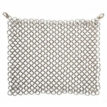 Imagem de Sous Vide Weight - Chainmail Stainless Steel 1.3lb Weight - Sous Vide Weights and Clips - 2 Clips Full Submersion - Food Weights Sous Vide - for Healthy Sous Vide Meals - Sinker Weight Sous Vide Accessories