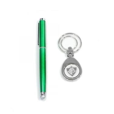 Imagem de Jogo Caneta Touchscreen Com Chaveiro Fluminense - Minas de presentes