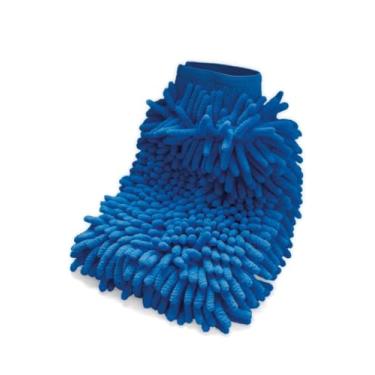 Imagem de luva de microfibra, alta absorção, automotiva, multiuso, limpeza, não risca, polimento, pó, vidros, móveis