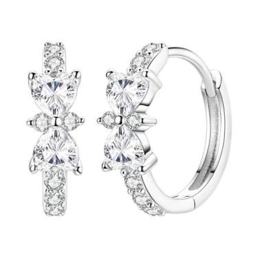 Imagem de Brinco original 925 prata esterlina cereja arco pendientes para mulher