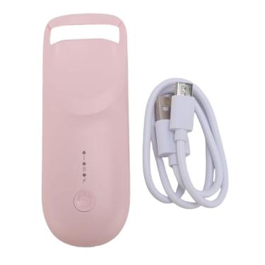 Imagem de ZJchao Modelador de Cílios Aquecido Sem Fio Aquecimento Rápido Grande Angular Modelador de Cílios Elétrico 2 Configurações de Temperatura Modelador de Cílios Recarregável Ferramenta de (Rosa)