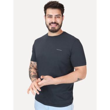 Imagem de Camiseta Calvin Klein Jeans Light New Logo Azul Marinho-Masculino