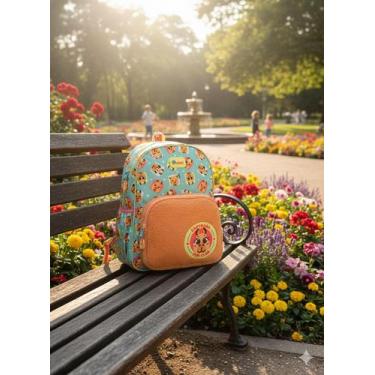 Imagem de Mochila de Costas Grande Puket Capivara Verde água