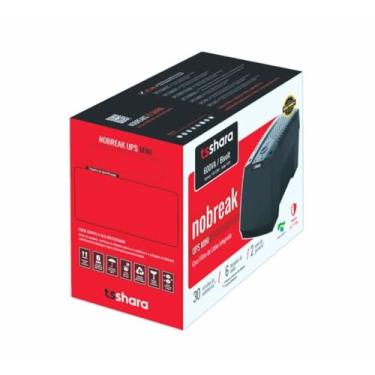 Imagem de Nobreak TS Shara, Mini 600va, 12V, 5AH, 6T, Entrada Biv. Auto, Saida 115V - 4568