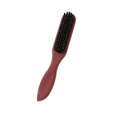 Imagem de Escova De Cabelo Unissex De Cerdas De Javali Profissional Para Barbeir