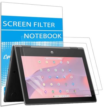 Imagem de i-Tensodo Pacote com 2 protetores de tela antirreflexo de 11,6 polegadas para laptop HP Fortis x360 11 G3 J, Chromebook HP Pro x360 Fortis 11 G5 de 11,6 polegadas, filtro antirreflexo para proteção