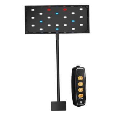 Imagem de Generic Acessórios de iluminação LED para aquário com porta USB, fácil instalação, preto, iluminação ampla de 120°, luminária de clipe para aquário, Largura 18 Cm
