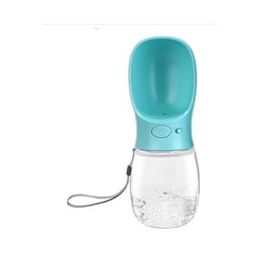 Imagem de Garrafa de água portátil para cachorro Prova vazamento Dispenser viagem Copo bebida filhote qualidade alimentar Presente