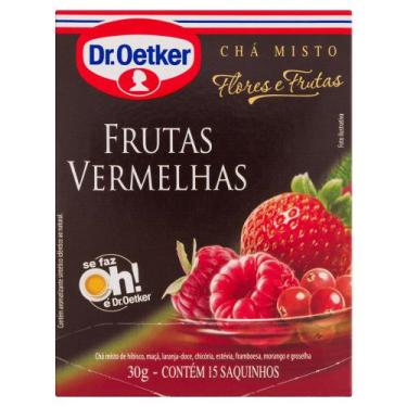 Imagem de Chá de Frutas Vermelhas Dr Oetker 30g