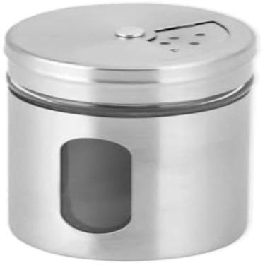 Imagem de Porta Tempero Saleiro Pimenteiro Inox Regulagem