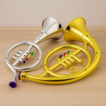 Imagem de Trompete Infantil 38cm Instrumento Musical Educativo Flauta