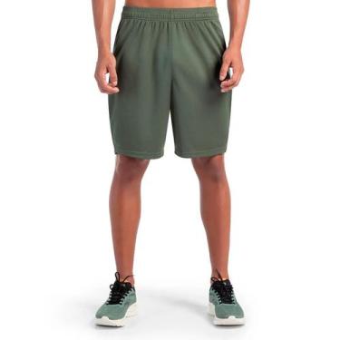 Imagem de Bermuda de Academia Short Fitness Masculina Line Mesh OIMST25312 - Oly
