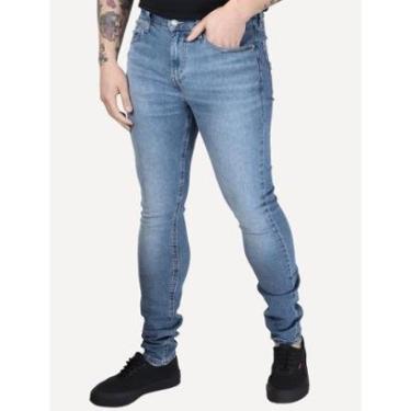 Imagem de Calça Levis Jeans Masculina 510 Skinny Stoned Azul Médio-Masculino