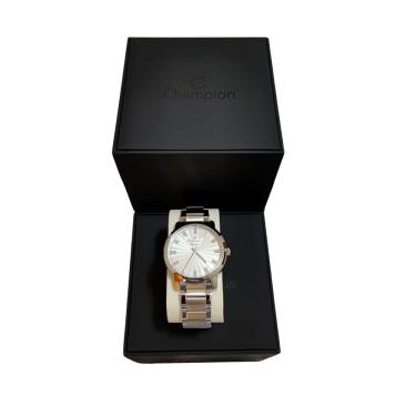 Imagem de Relógio masculino prata Champion 40mm CN26037Q