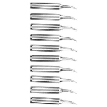 Imagem de Acouto 10Pcs 900M-T Pontas de Ferro de Solda de Latão Dobrado - para Ferramentas de Solda de Alta Temperatura