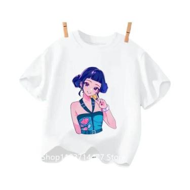 Imagem de Camiseta De Manga Curta Para Meninas Kpop Demon Hunter HuntrX Com Esta