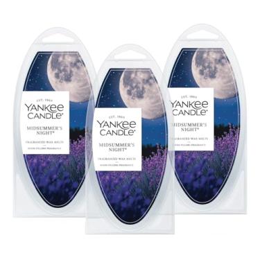 Imagem de Yankee Candle Cera derretida noturna de solstício de verão, pacote com 18, adequada para todos os aquecedores de cera