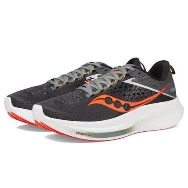 Imagem de Saucony Tênis masculino Ride 17, Sombra/pimenta, 42
