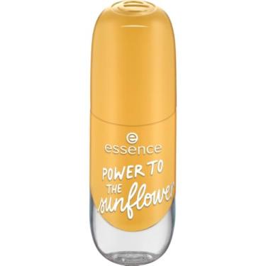 Imagem de Esmalte de unhas com efeito gel essence cor 53 POWER TO THE sunflower