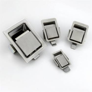 Imagem de Fechadura de aço inoxidável 304 painel pequeno ferrolho gabinete chassi painel veículos trava trava de carro 1 peça (866-4)