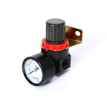 Imagem de AR2000 G1/10.2 cm AR2000-02 Mini Controle de Pressão de Ar Compressor Regulador Unidades de Tratamento Calibre de Válvula Encaixe 1 peça (Ar2000 12mm)