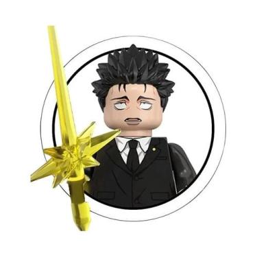 Imagem de Blocos De Montar Jujutsu Kaisen Mini Figuras De Ação Itadori Yuji Gojo