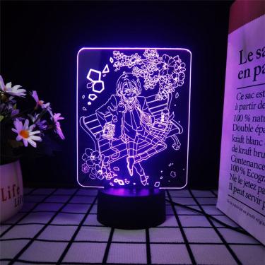 Imagem de Figura Night Light 3D de anime Bungo Stray Dogs Edogawa Rampo