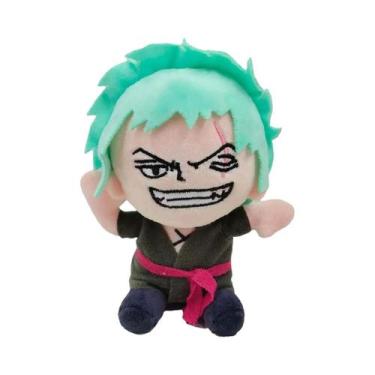 Imagem de Brinquedos De Pelúcia De Anime One Piece Zoro Luffy Chopper Bonecos De