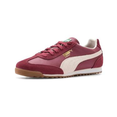 Imagem de PUMA Tênis masculino Arizona Retro Shoes, Team Regal vermelho/branco quente/dourado, 37