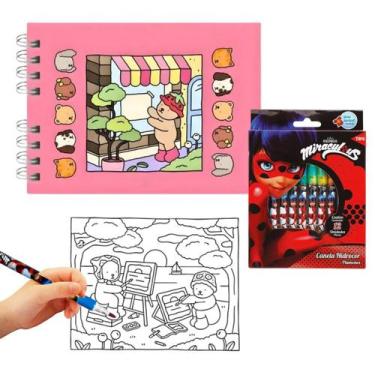 Imagem de Livro de Atividades Anti Estresse Infantil Bobbie Goods Capa Dura + Ca