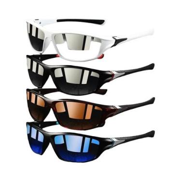 Imagem de Óculos De Sol Unissex Vintage Para Pesca, Ciclismo, Corrida E Montanhi