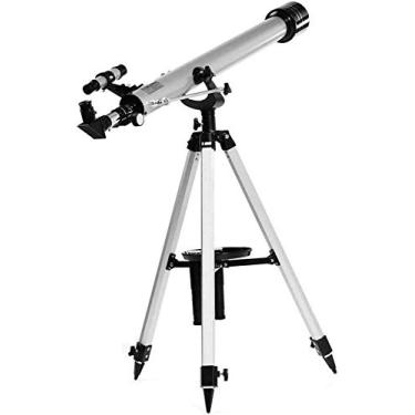 Imagem de pcagfaajmh Telescópio astronômico ao ar livre 675x telescópio astronômico refrativo de alta ampliação para observação espacial celestial para crianças iniciantes