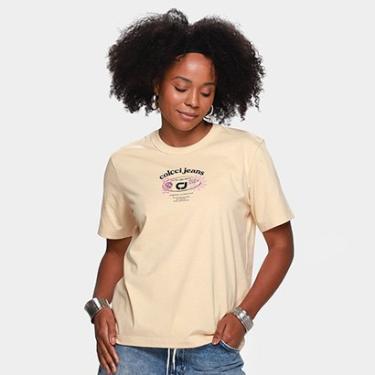 Imagem de Camiseta Colcci Jeans 1986 Feminina-Feminino