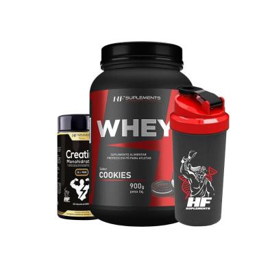 Imagem de Whey Protein Cookies + Creatina 3G 120Caps Pura + Coq